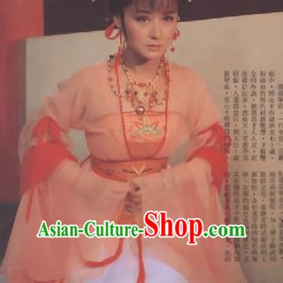 Chinese Ancient Tang Dynasty Court Maid Hanfu Dress Empress Wu Zetian Historical Costume for Women