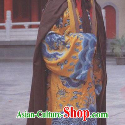 Chinese Ancient Tang Dynasty Emperor Li Zhi Replica Costume for Men