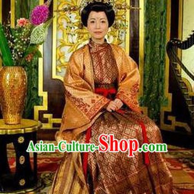 Chinese Ancient Tang Dynasty Ning Kingdom Princess Royal Dress Historical Costume for Women