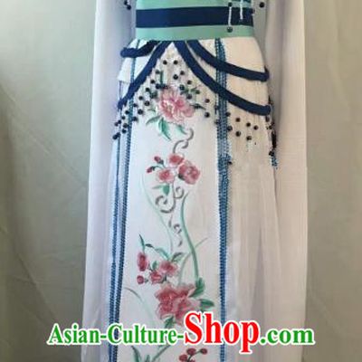 Top Grade Chinese Beijing Opera Diva Dress China Peking Opera Princess Embroidered Costume