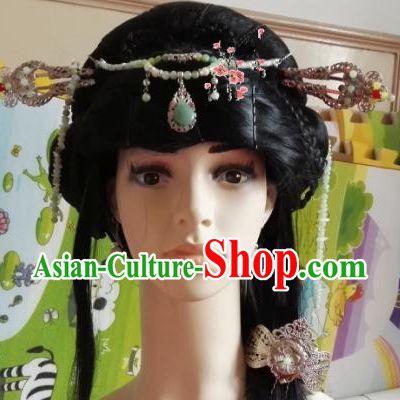 Chinese Ancient Palace Lady Hair Accessories Hairpins Hair Clips Complete Set for Women