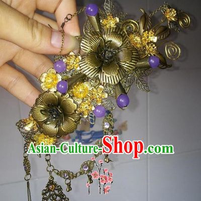 Chinese Ancient Princess Hair Accessories Tassel Hairpins for Women