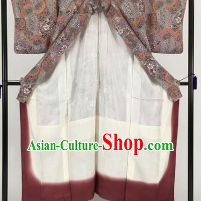 Japanese Ancient Palace Kimono Male Costume Traditional Vintage Wafuku Hakama Yukata Robe for Men
