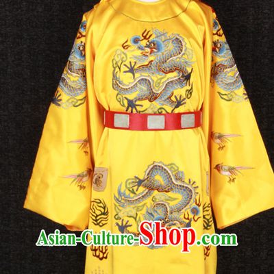 Ming Dynasty Wanli Emperor Costumes and Crown Complete Set