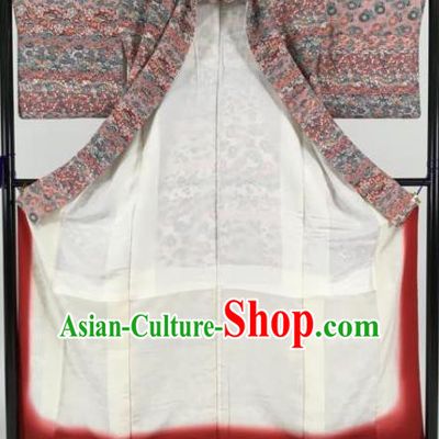 Japanese Male Costume Ancient Palace Printing Kimono Traditional Wafuku Hakama Yukata Robe for Men