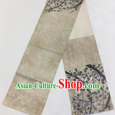 Japanese Traditional Kimono Courtesan Belts Brocade Waist Accessories Ancient Yukata Waistband for Women