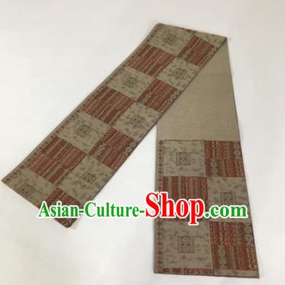 Japanese Traditional Kimono Belts Courtesan Brocade Waist Accessories Ancient Yukata Waistband for Women