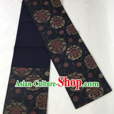 Japanese Traditional Kimono Yukata Dress Belts Courtesan Brocade Waistband for Women
