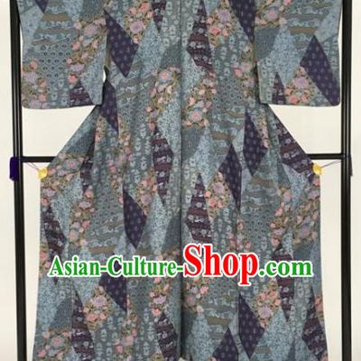 Japanese Samurai Palace Kimonos Traditional Wafuku Hakama Yukata Robe Costume for Men
