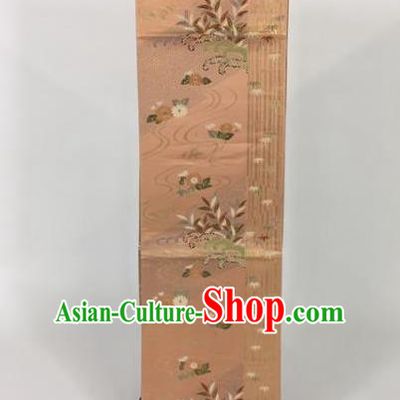 Japan Ancient Geisha Courtesan Kimonos Brocade Belts Waist Accessories Traditional Yukata Waistband for Women