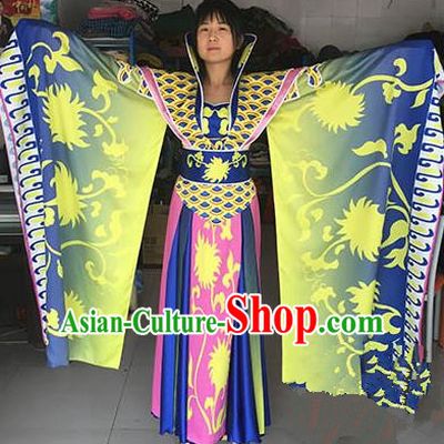 Chinese Ancient Palace Lady Dance Costume Royal Fairy Dress for Women