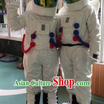 Space and Cosmonauts Theme Costumes Complete Set