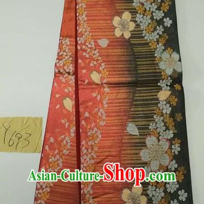 Japanese Traditional Brocade Waistband Kimono Yukata Dress Wafuku Belts for Women