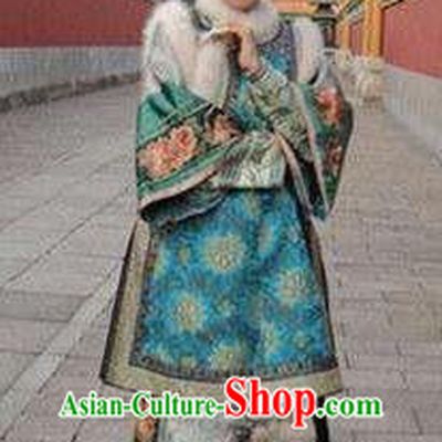 Chinese Traditional Palace Lady Historical Costume China Qing Dynasty Yongzheng Consort Qi Clothing