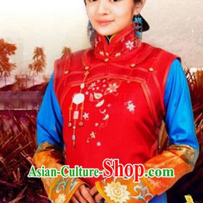 Chinese Ancient Yongzheng Imperial Concubine Historical Replica Costume China Qing Dynasty Manchu Lady Clothing