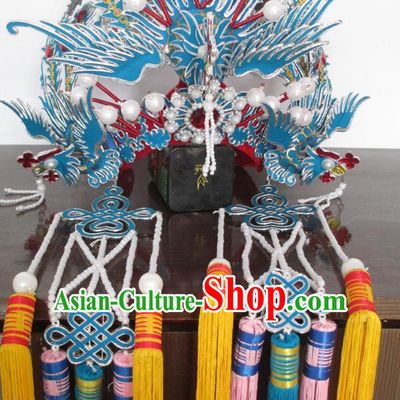 Traditional Chinese Beijing Opera Hair Accessories Princess Phoenix Coronet Peking Opera Actress Headwear