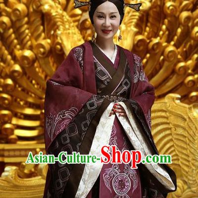 Chinese Han Dynasty Princess Guantao Hanfu Dress Ancient Palace Lady Replica Costume for Women