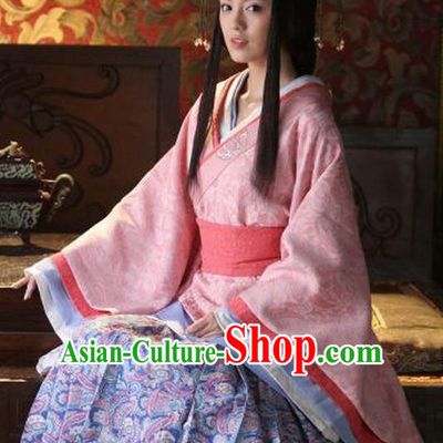 Chinese Han Dynasty Princess Lu Yuan Hanfu Dress Ancient Palace Infanta Embroidered Replica Costume for Women