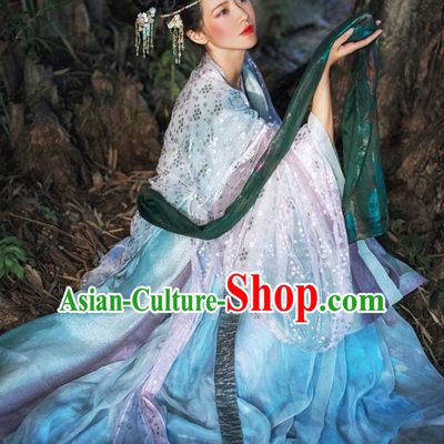 Top Traditional Hanfu Dress Clothing Daxiushan Formal Wear of Royal Chinese Women