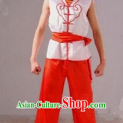 Traditional Chinese Folk Dance Costume, Chinese Yangko Drum Dance Clothing for Men