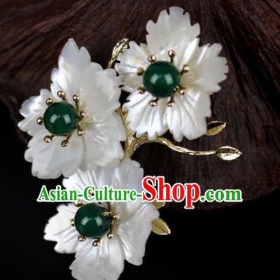 Chinese Ancient Handmade Hair Accessories Flowers Hair Claw Hairpins for Women
