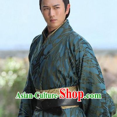 Traditional Ancient Chinese Emperor Clothing Han Dynasty Majesty Liu Heng Replica Costume for Men