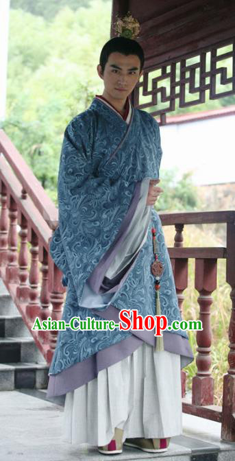 Traditional Chinese Ancient Costume Chu and Han Dynasties Hanfu Clothing