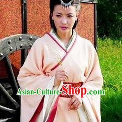 Ancient Traditional Chinese Han Dynasty Palace Lady Replica Costume Imperial Concubine Hanfu Dress for Women