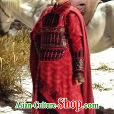 Ancient Traditional Chinese Eastern Han Dynasty Empress Yin Lihua Armor Replica Costume for Women