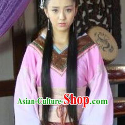 Ancient Traditional Chinese Han Dynasty Imperial Consort Zhao Feiyan Hanfu Replica Costume for Women