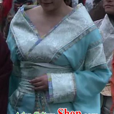 Ancient Traditional Chinese Han Dynasty Queen Mother Wang Zhengjun Hanfu Dress Replica Costume for Women