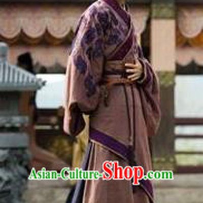 Traditional Ancient Chinese Han Dynasty Nobility Childe Marquis Yin Xing Replica Costume for Men