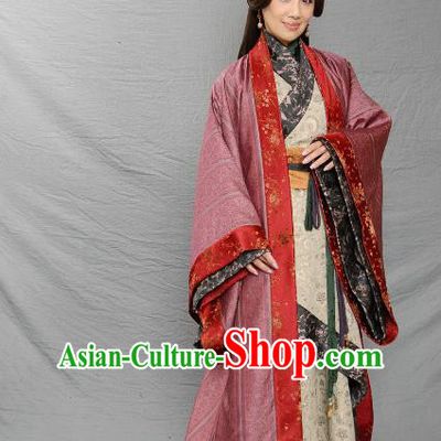 Chinese Ancient Eastern Han Dynasty Duke Liu Biao Marquise Hanfu Dress Replica Costume for Women
