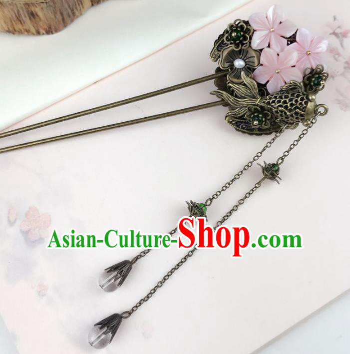 Chinese Ancient Style Hair Jewelry Accessories Cosplay Hairpins Headwear Headdress for Women Chinese Ancient Style Hair Jewelry Accessories Cosplay Hairpins Headwear Headdress for Women