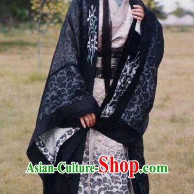 Chinese Ancient Han Dynasty Princess Pingyang Embroidered Hanfu Dress Replica Costume for Women