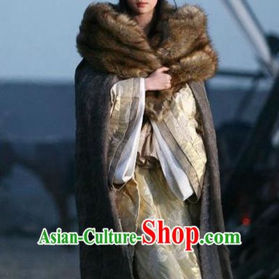 Chinese Ancient Western Chu Dynasty Imperial Consort Yu Ji Hanfu Dress Replica Costume for Women