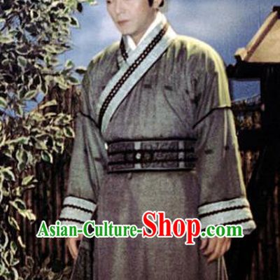 Chinese Ancient Spring and Autumn Period Kingdom Jin Swordsman Tu'an Gu Replica Costume for Men