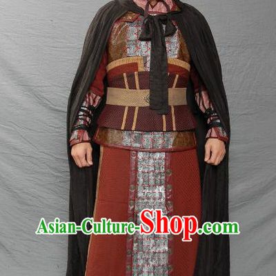 Ancient Chinese Three Kingdoms Period Kingdom Wei Strategist General Zhou Yu Replica Costume for Men