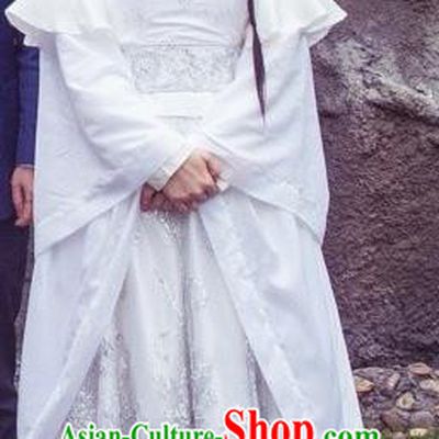 Chinese Ancient Sui Dynasty Imperial Empress Dugu Jialuo Replica Costume for Women
