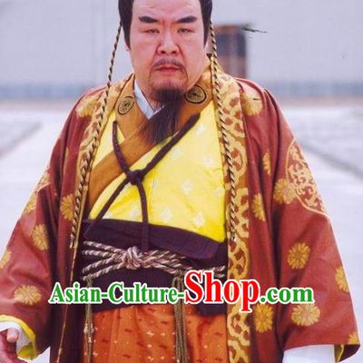 Chinese Ancient Sui Dynasty Powerful Minister Politician Yang Su Replica Costume for Men