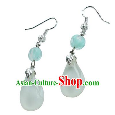 Chinese Handmade Ancient Jewelry Accessories Eardrop Hanfu Earrings for Women