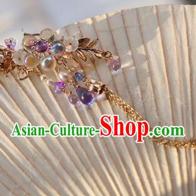 Chinese Ancient Handmade Hanfu Hairpins Palace Lady Hair Stick Hair Accessories for Women
