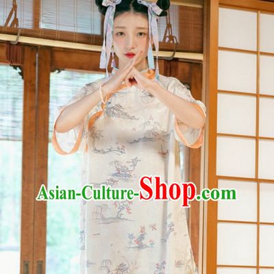 Top Crouching Tiger Hidden Dragon Style Tai Chi Kongfu Blouse