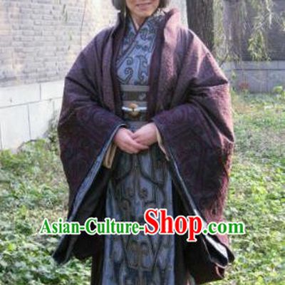 Chinese Ancient Three Kingdom Period State Wu Empress Dowager Hanfu Dress Replica Costume for Women