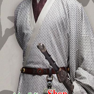 Chinese Ancient Three Kingdoms Period Wei State Prince Cao Pi Historical Costume for Men