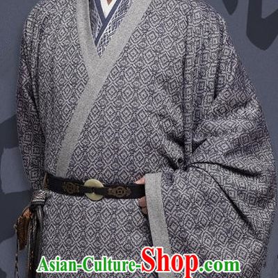 Chinese Ancient Three Kingdoms Period Wei State Military Counsellor Xun Yu Historical Costume for Men