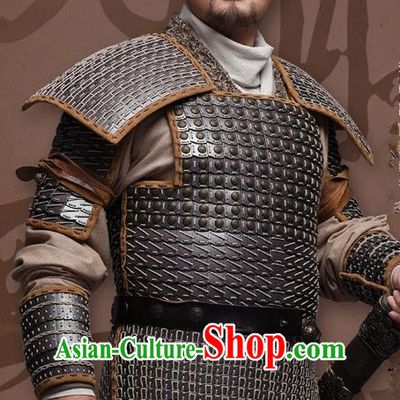 Chinese Ancient Three Kingdoms Period General Historical Costume for Men