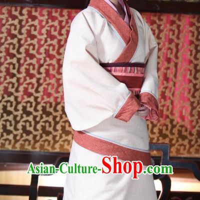 Chinese Spring and Autumn Period Palace Lady Hanfu Dress Ancient Court Maid Replica Costume for Women
