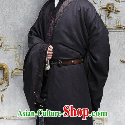 Chinese Ancient Eastern Han Dynasty Minister Zhao Yan Historical Costume for Men