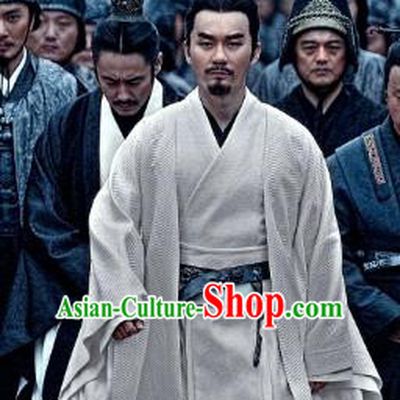 Ancient Chinese Three Kingdoms Period Wei State Emperor Cao Pi Historical Costume for Men